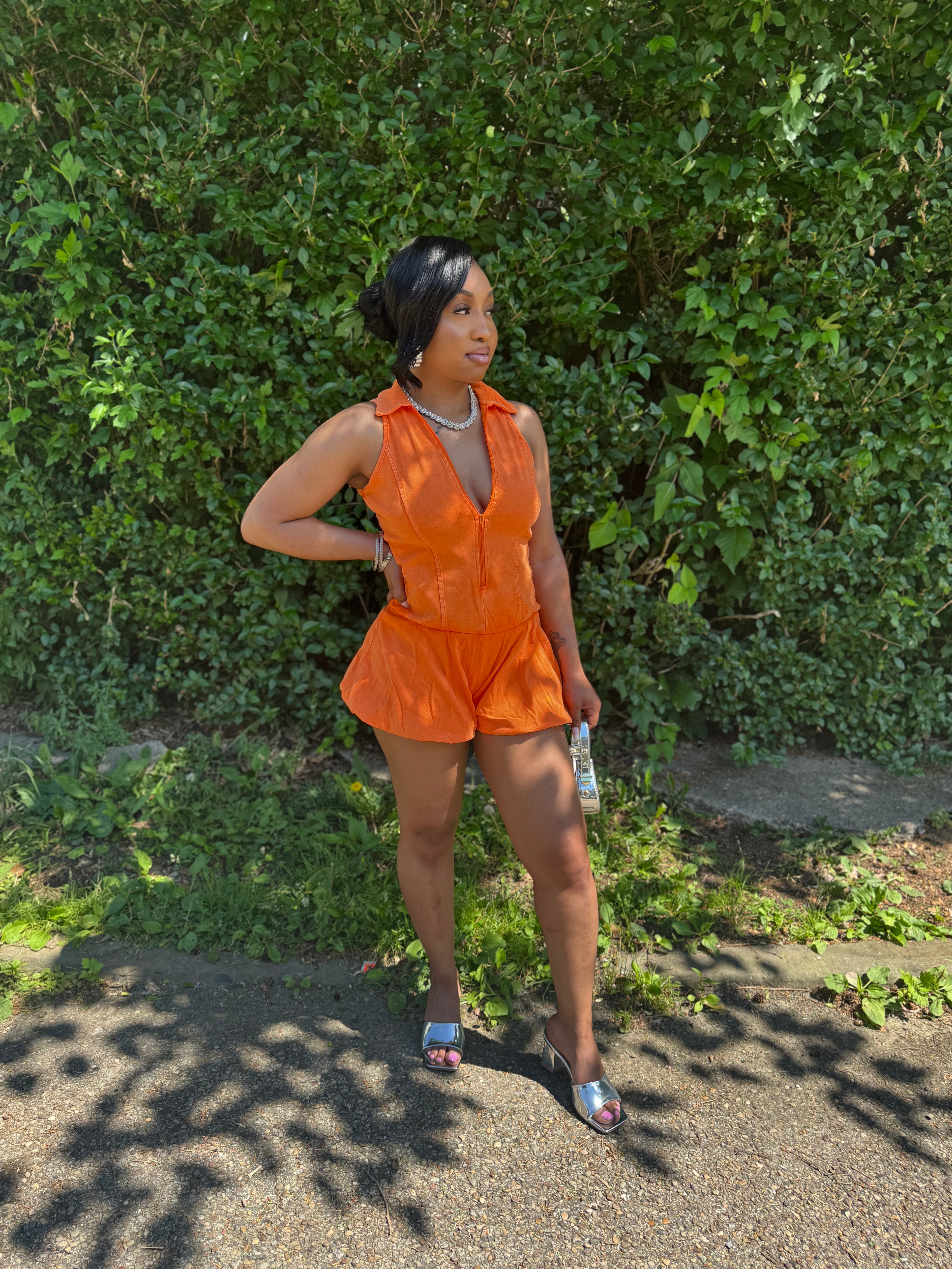 Lucy Puff Romper